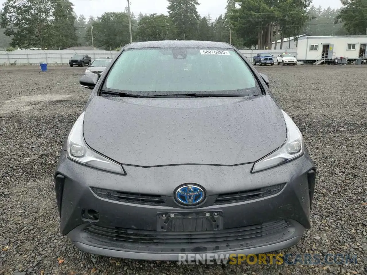5 Photograph of a damaged car JTDKAMFU0M3149424 TOYOTA PRIUS 2021