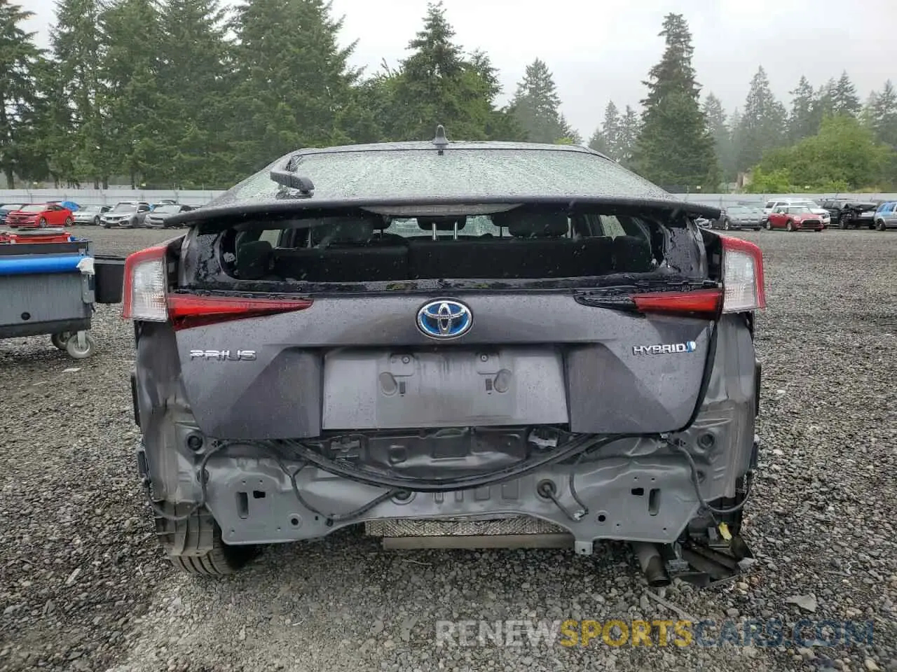 6 Photograph of a damaged car JTDKAMFU0M3149424 TOYOTA PRIUS 2021