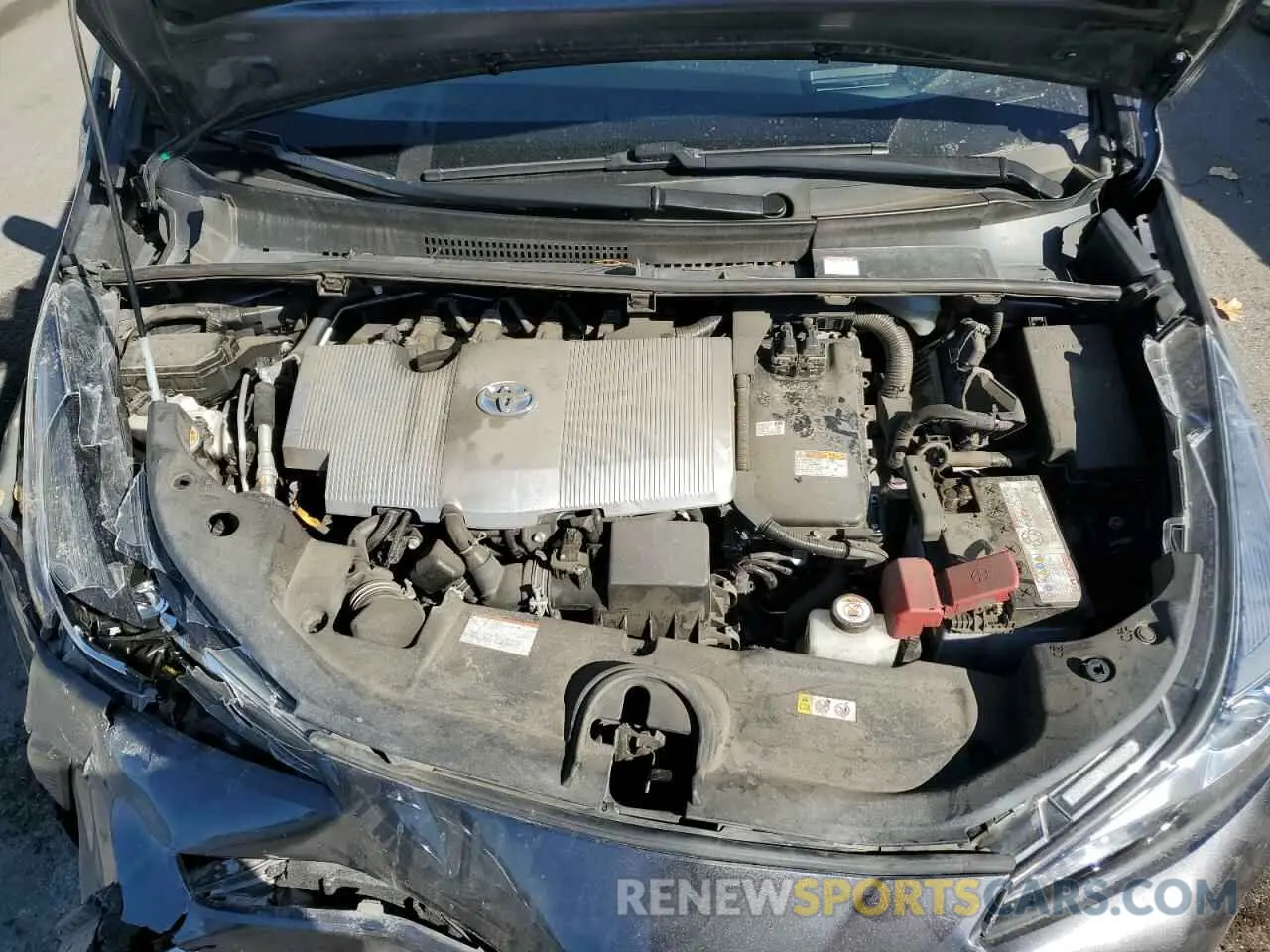 11 Photograph of a damaged car JTDKAMFU1M3126816 TOYOTA PRIUS 2021
