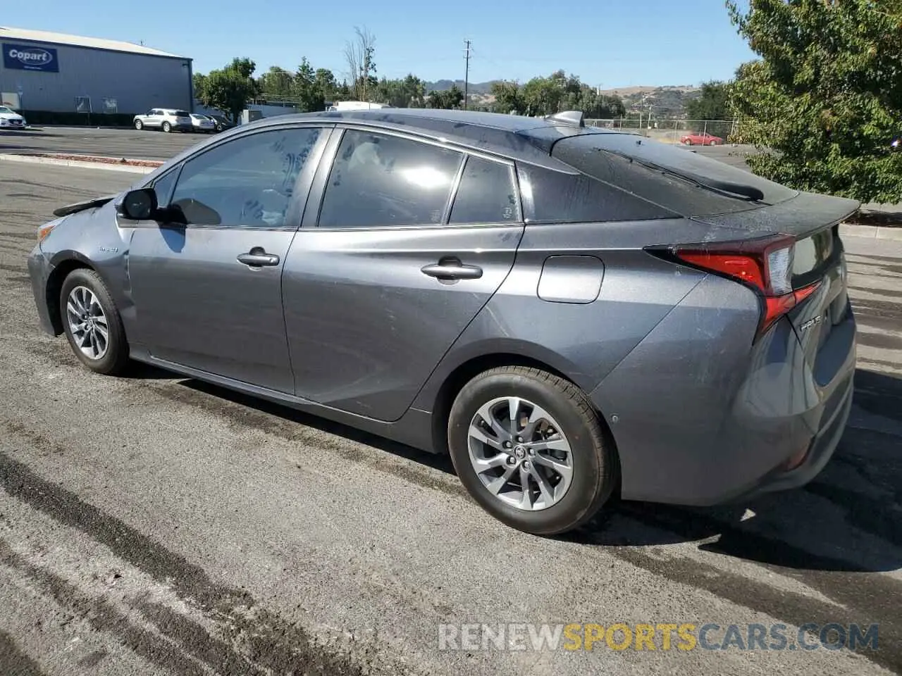 2 Photograph of a damaged car JTDKAMFU1M3126816 TOYOTA PRIUS 2021