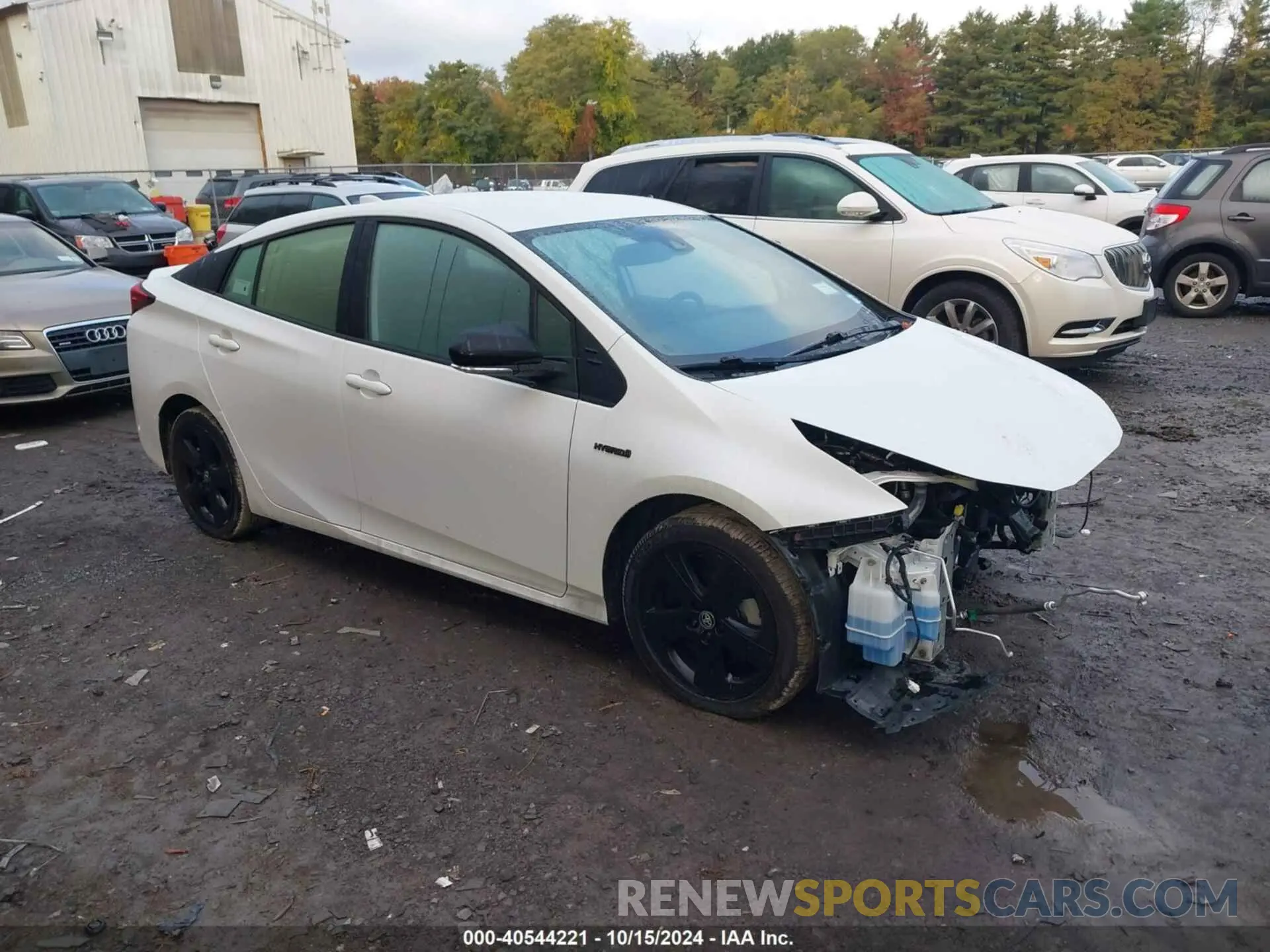 1 Photograph of a damaged car JTDKAMFU1M3129960 TOYOTA PRIUS 2021