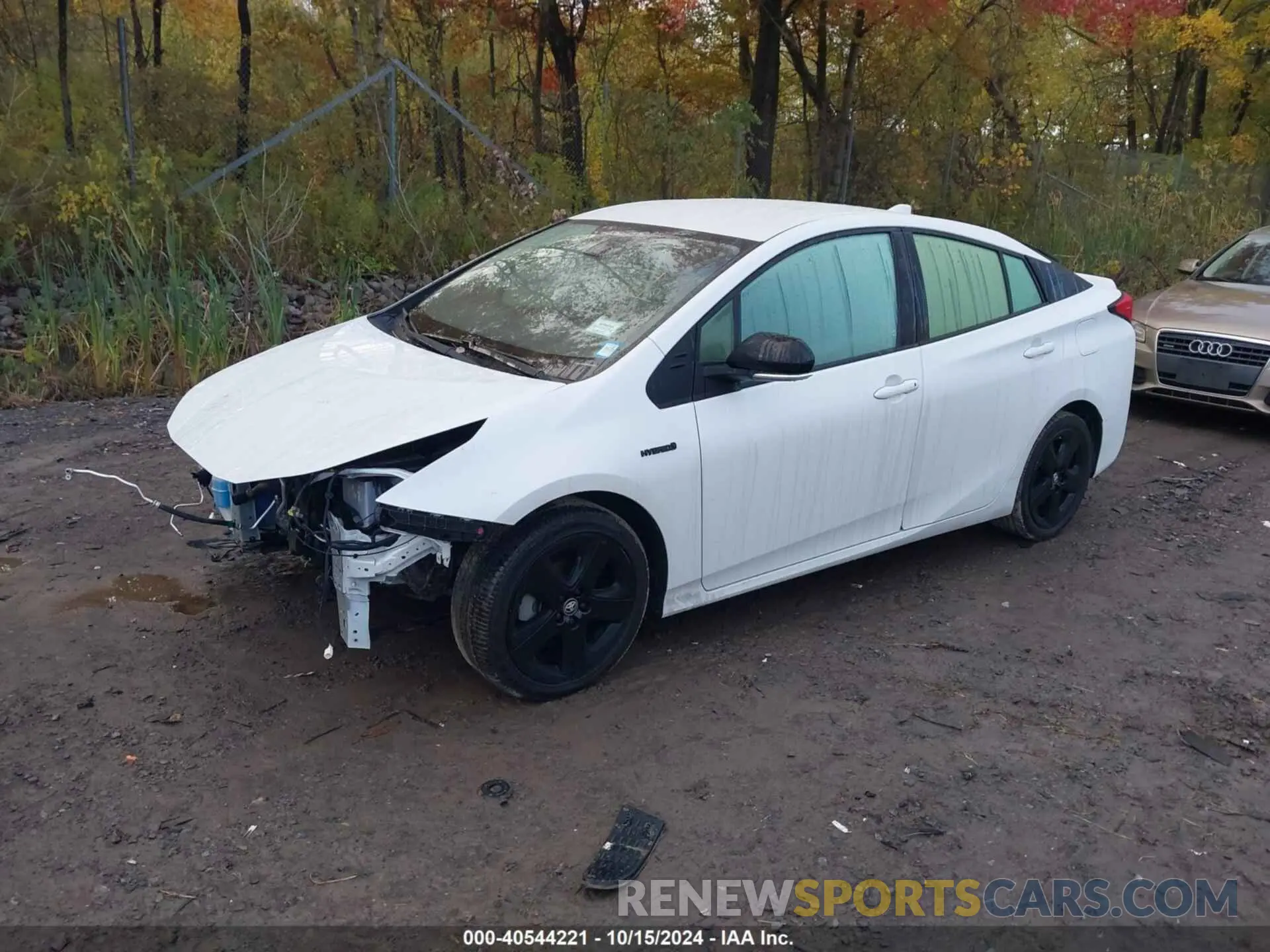 2 Photograph of a damaged car JTDKAMFU1M3129960 TOYOTA PRIUS 2021