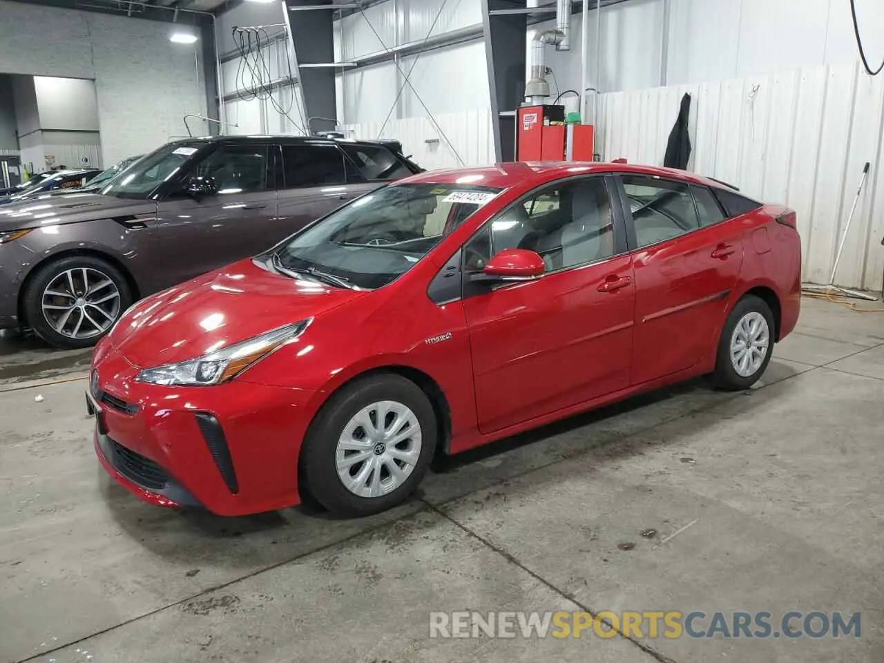 1 Photograph of a damaged car JTDKAMFU1M3131627 TOYOTA PRIUS 2021