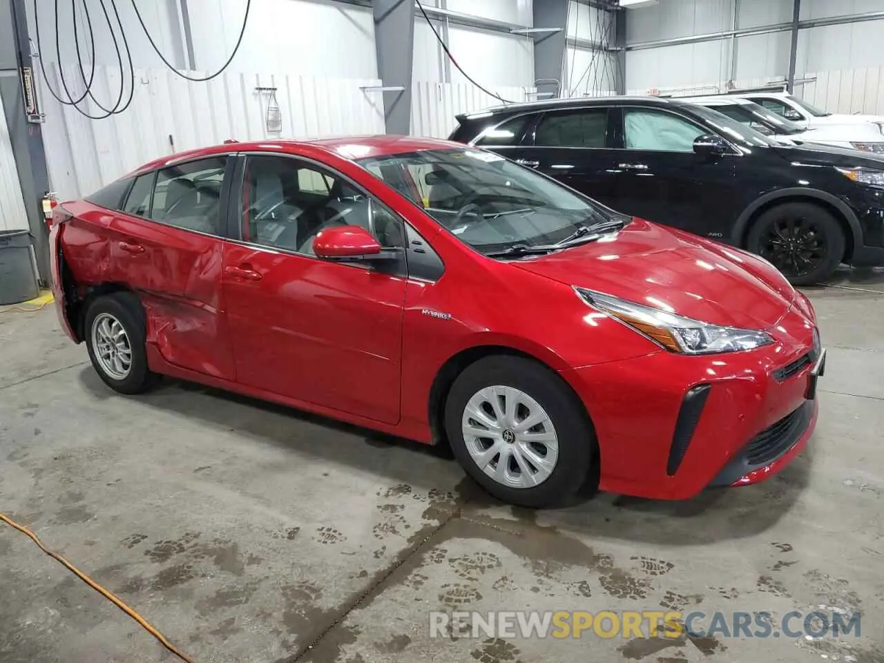 4 Photograph of a damaged car JTDKAMFU1M3131627 TOYOTA PRIUS 2021