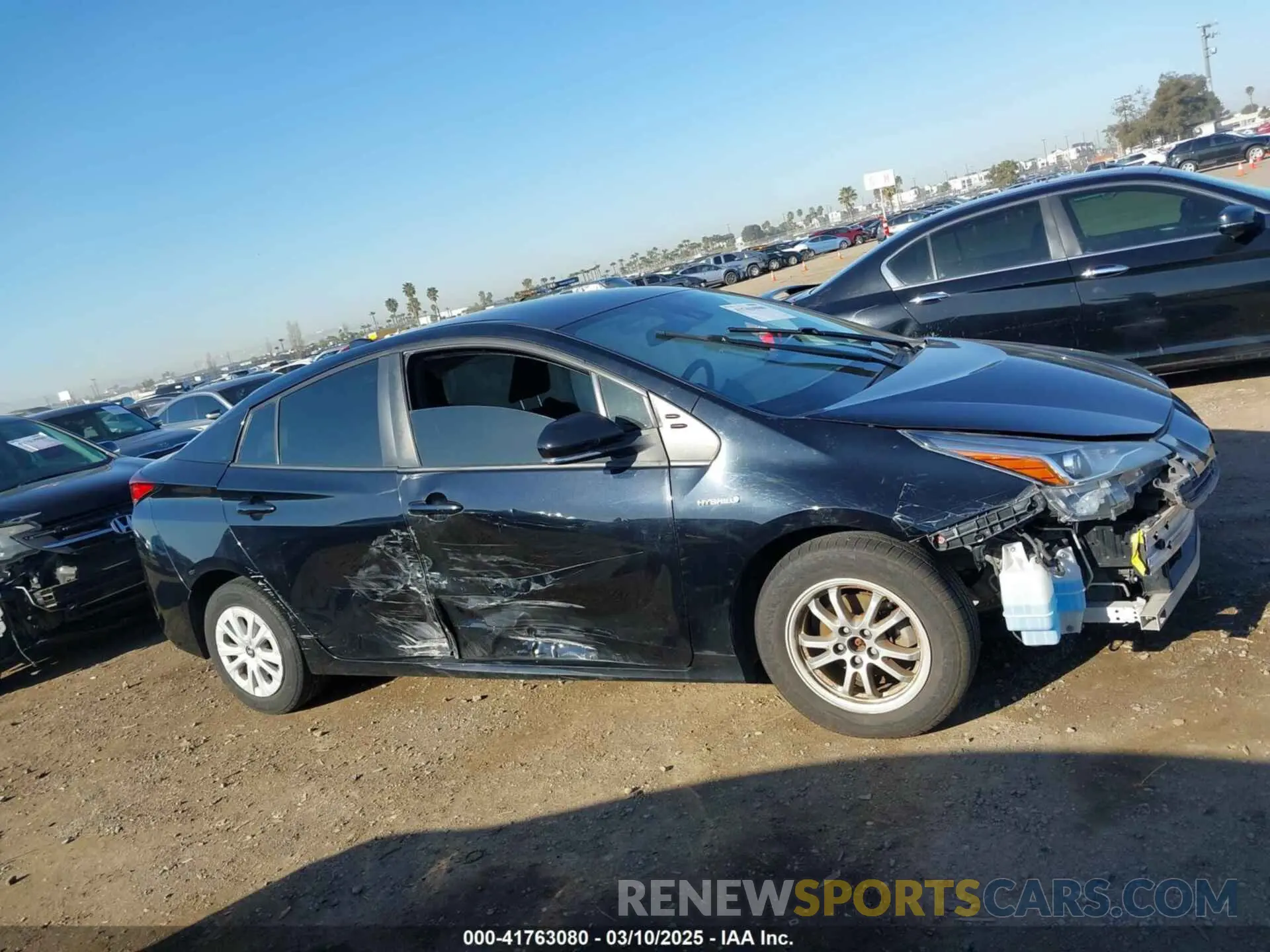 14 Photograph of a damaged car JTDKAMFU1M3134107 TOYOTA PRIUS 2021