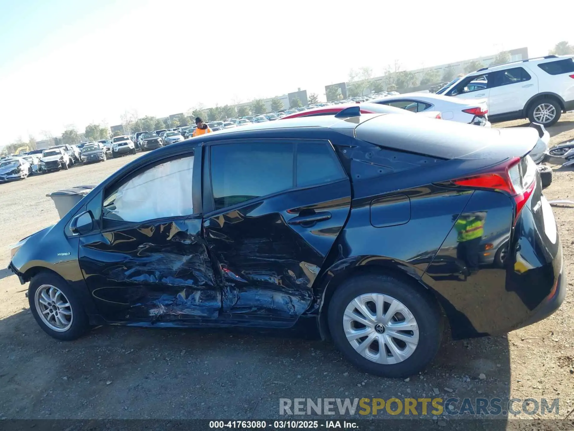 15 Photograph of a damaged car JTDKAMFU1M3134107 TOYOTA PRIUS 2021