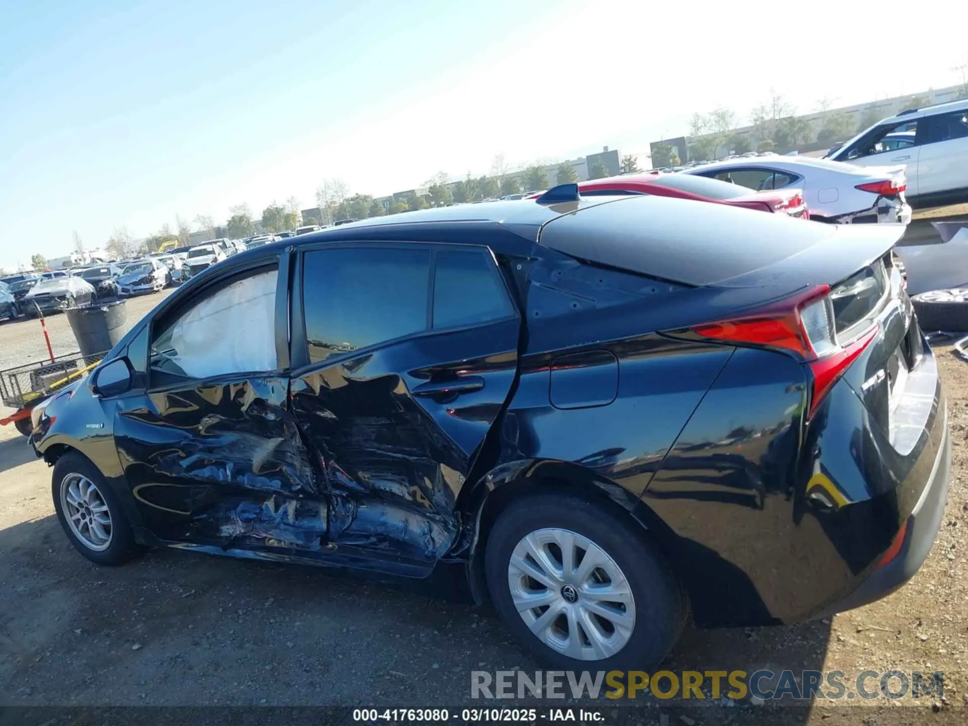6 Photograph of a damaged car JTDKAMFU1M3134107 TOYOTA PRIUS 2021
