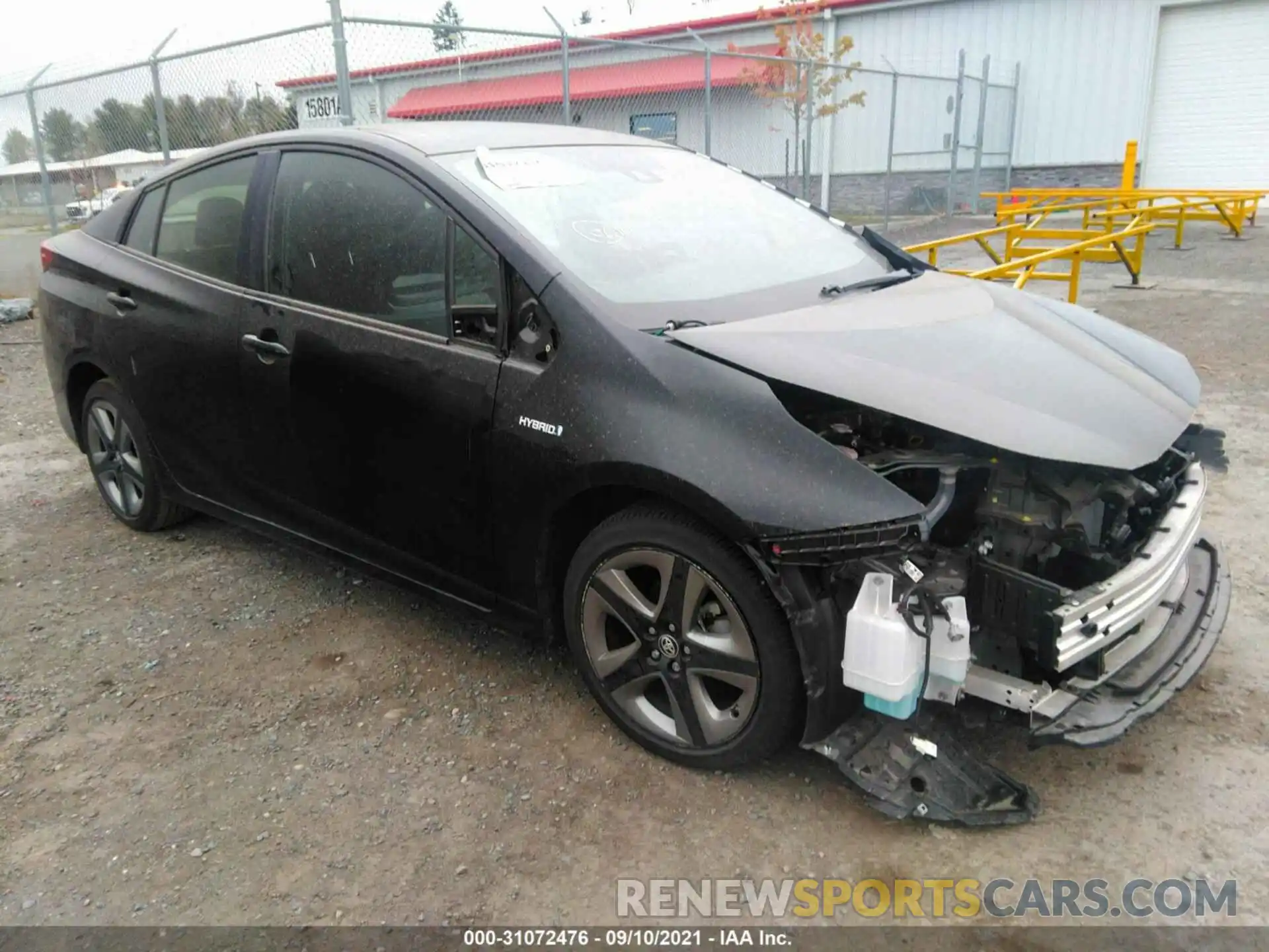 1 Photograph of a damaged car JTDKAMFU1M3136410 TOYOTA PRIUS 2021