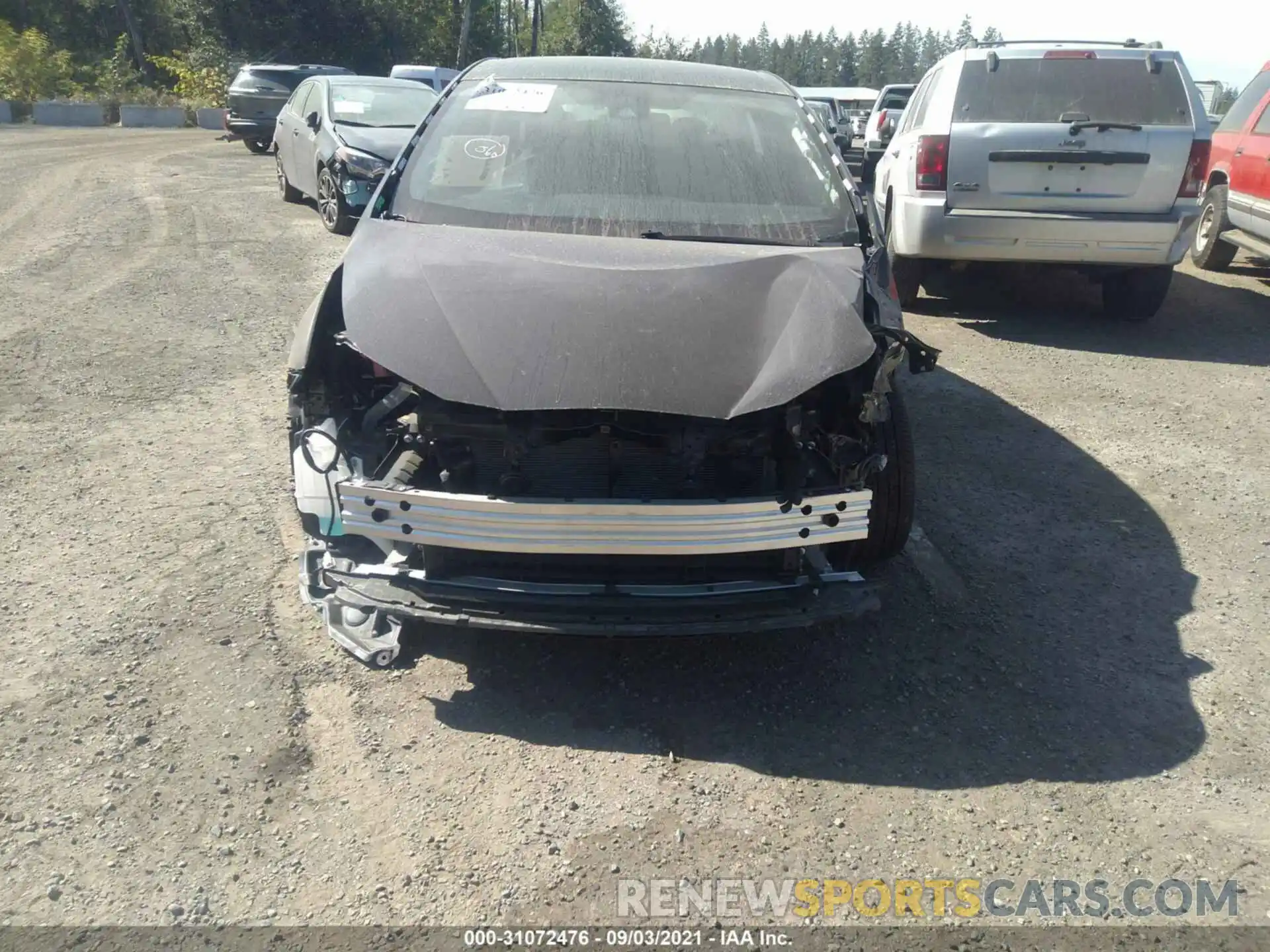 6 Photograph of a damaged car JTDKAMFU1M3136410 TOYOTA PRIUS 2021