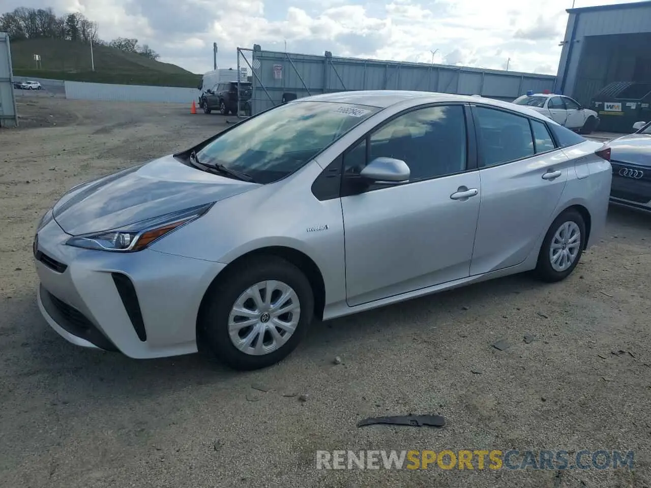 1 Photograph of a damaged car JTDKAMFU1M3142143 TOYOTA PRIUS 2021