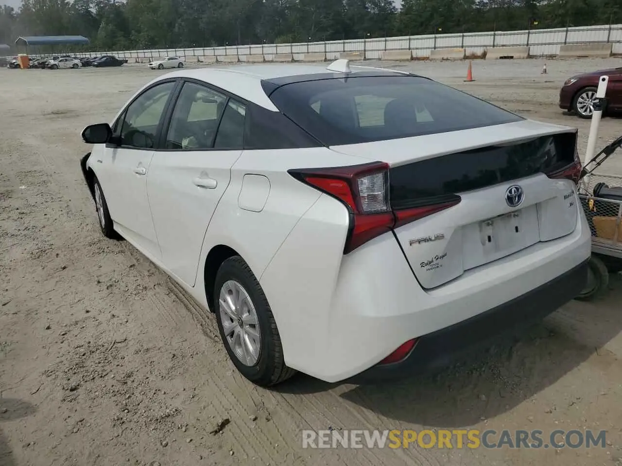 2 Photograph of a damaged car JTDKAMFU1M3151523 TOYOTA PRIUS 2021