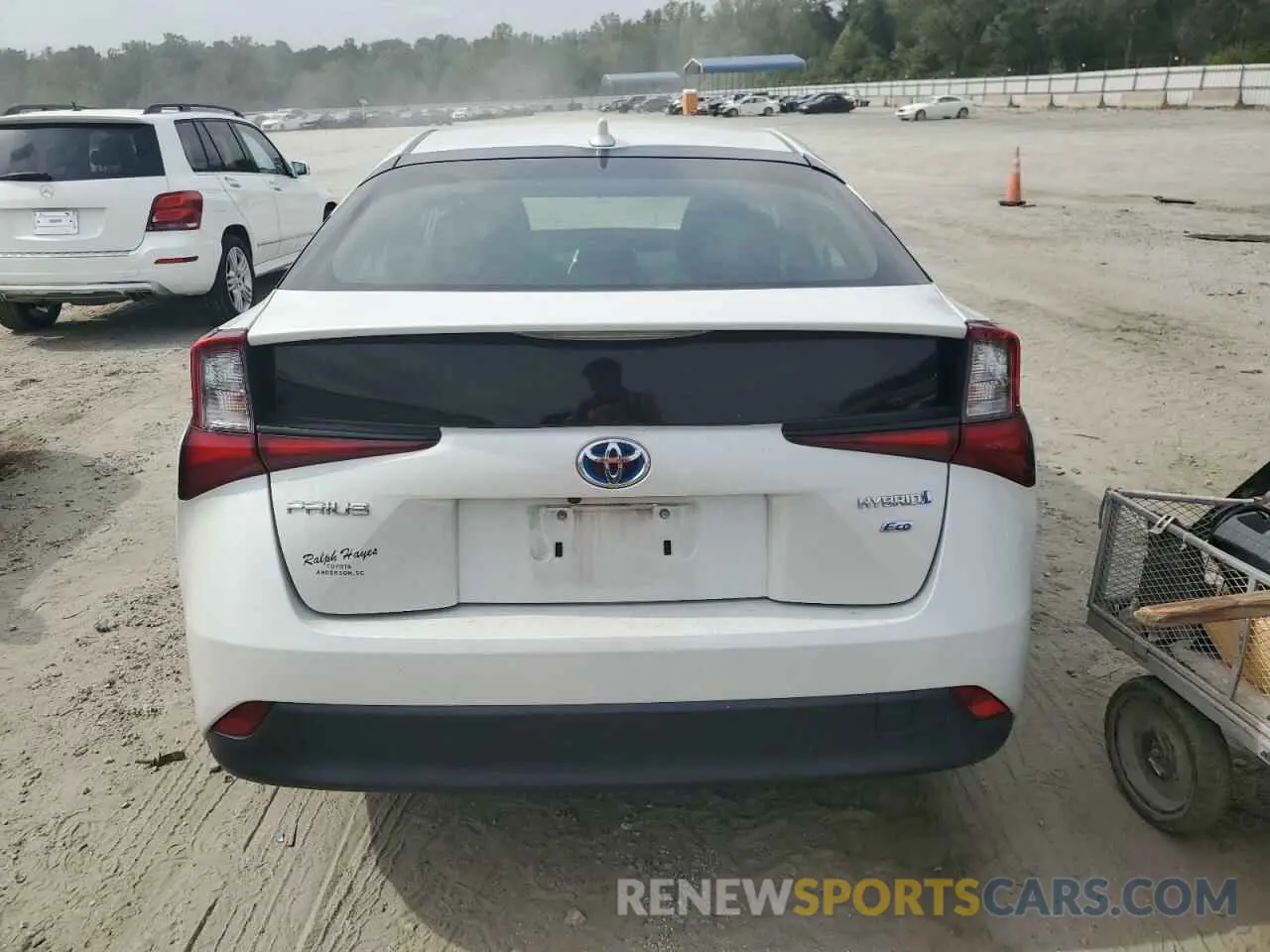 6 Photograph of a damaged car JTDKAMFU1M3151523 TOYOTA PRIUS 2021