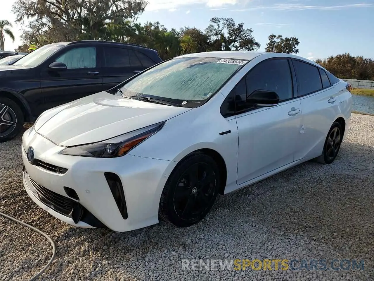 1 Photograph of a damaged car JTDKAMFU2M3127893 TOYOTA PRIUS 2021