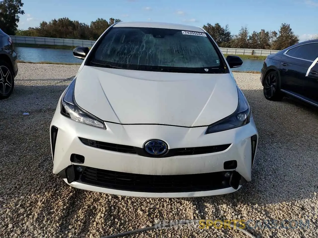 5 Photograph of a damaged car JTDKAMFU2M3127893 TOYOTA PRIUS 2021