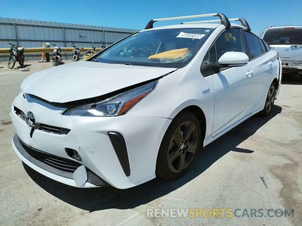 2 Photograph of a damaged car JTDKAMFU2M3130762 TOYOTA PRIUS 2021