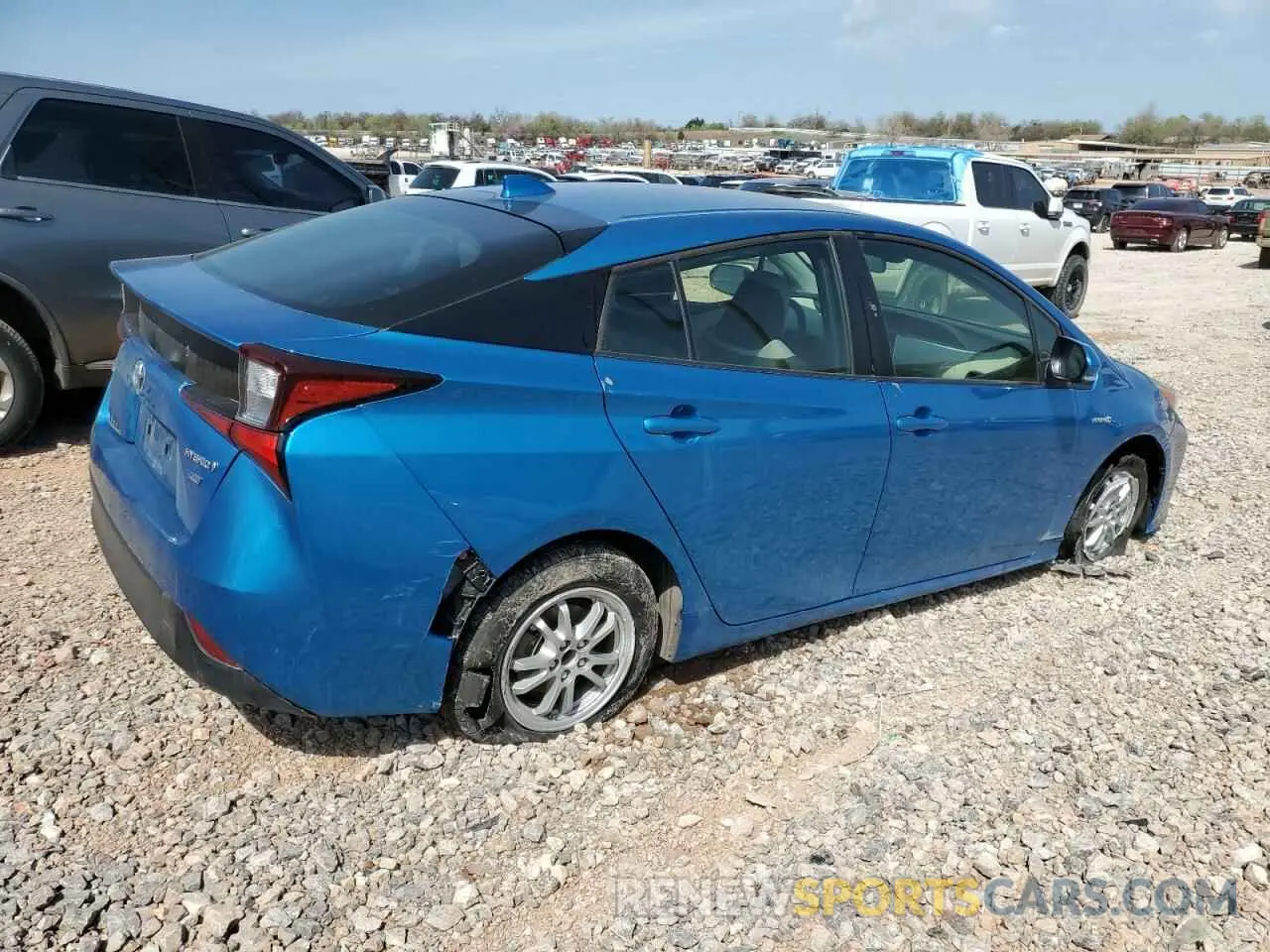 3 Photograph of a damaged car JTDKAMFU2M3131233 TOYOTA PRIUS 2021