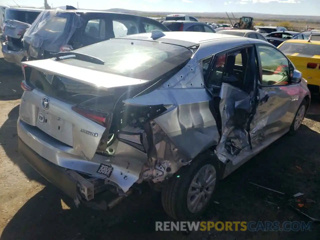 9 Photograph of a damaged car JTDKAMFU2M3135542 TOYOTA PRIUS 2021