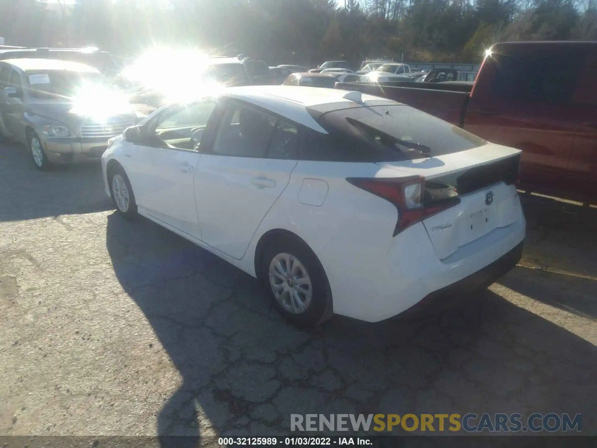 3 Photograph of a damaged car JTDKAMFU2M3144192 TOYOTA PRIUS 2021