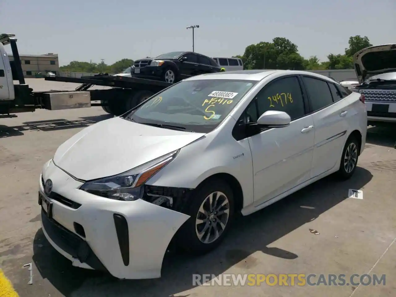 2 Photograph of a damaged car JTDKAMFU2M3145410 TOYOTA PRIUS 2021