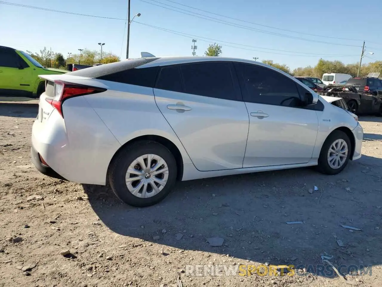 3 Photograph of a damaged car JTDKAMFU2M3147061 TOYOTA PRIUS 2021