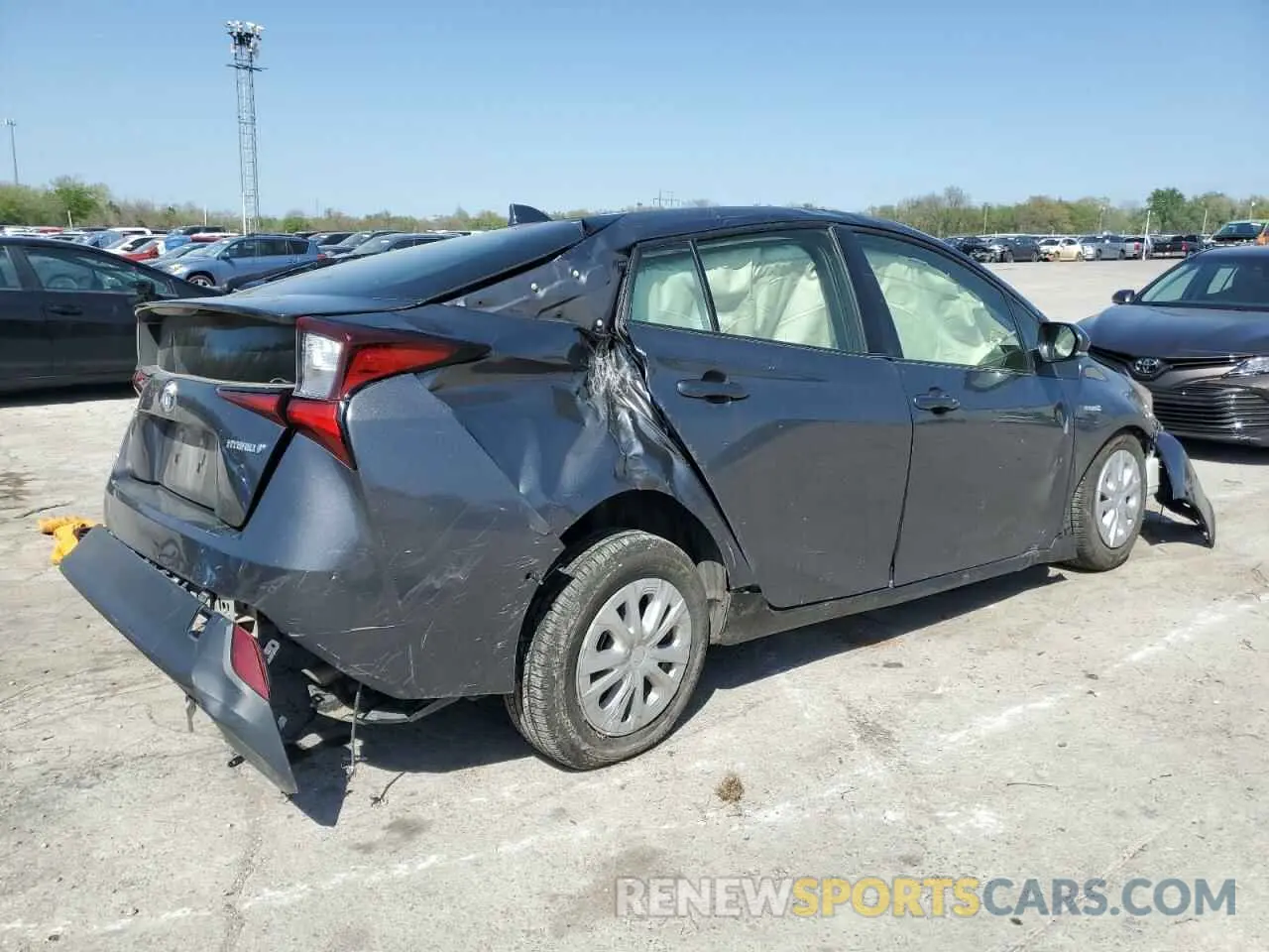 3 Photograph of a damaged car JTDKAMFU2M3147965 TOYOTA PRIUS 2021