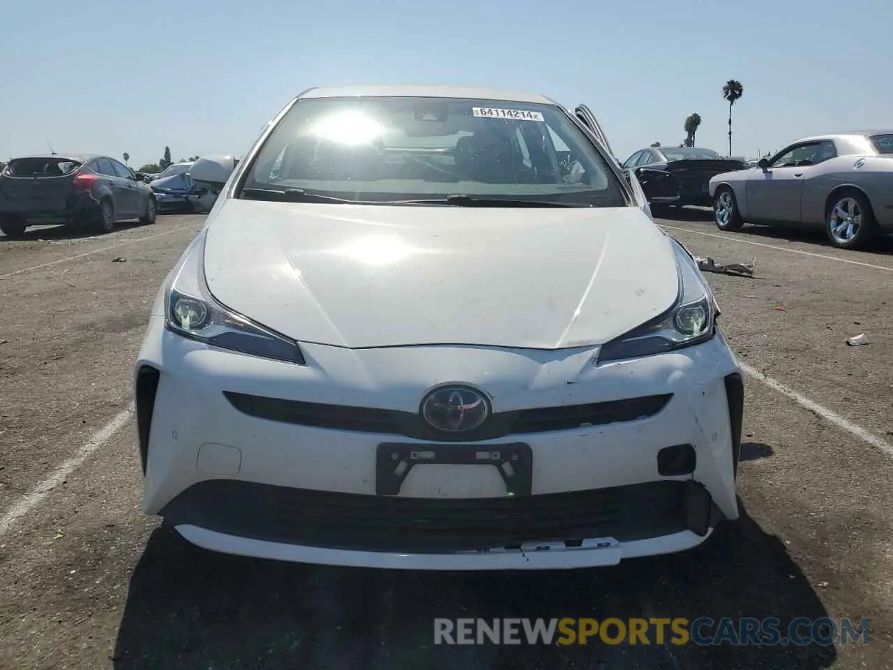 5 Photograph of a damaged car JTDKAMFU2M3149411 TOYOTA PRIUS 2021