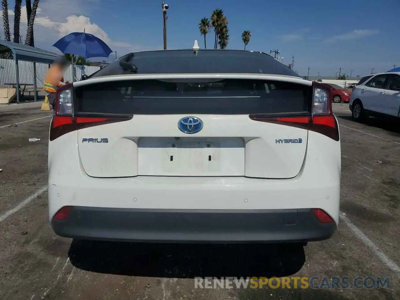 6 Photograph of a damaged car JTDKAMFU2M3149411 TOYOTA PRIUS 2021