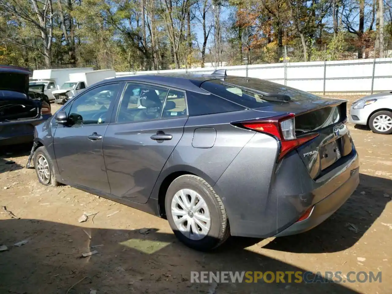 2 Photograph of a damaged car JTDKAMFU2M3149991 TOYOTA PRIUS 2021