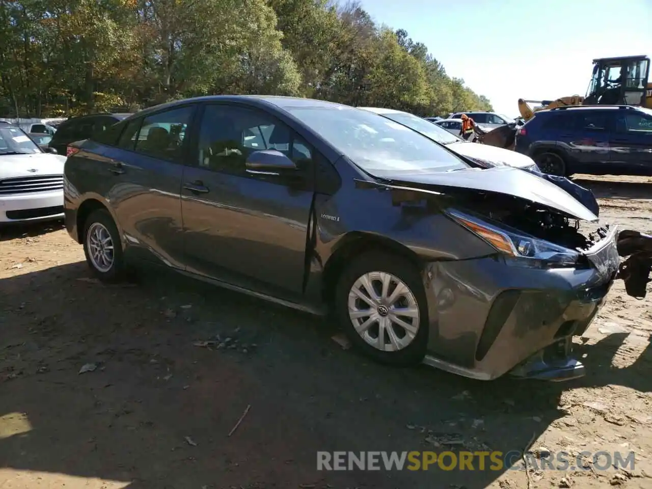 4 Photograph of a damaged car JTDKAMFU2M3149991 TOYOTA PRIUS 2021