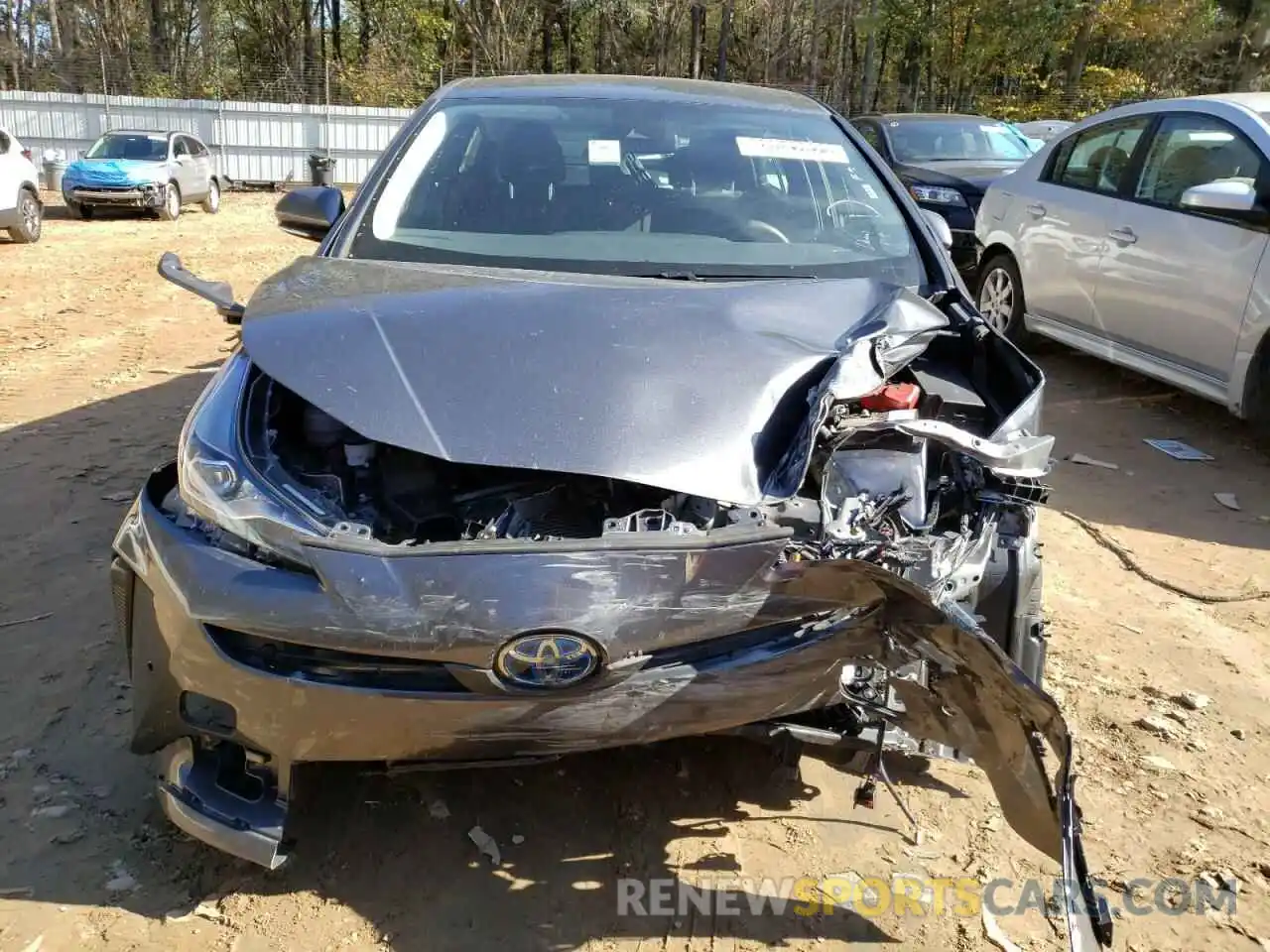 5 Photograph of a damaged car JTDKAMFU2M3149991 TOYOTA PRIUS 2021