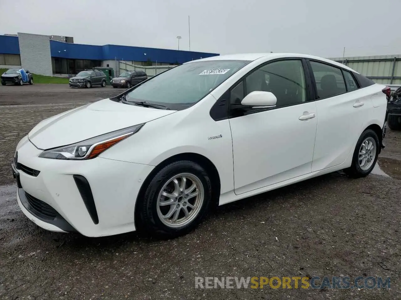 1 Photograph of a damaged car JTDKAMFU2M3150350 TOYOTA PRIUS 2021