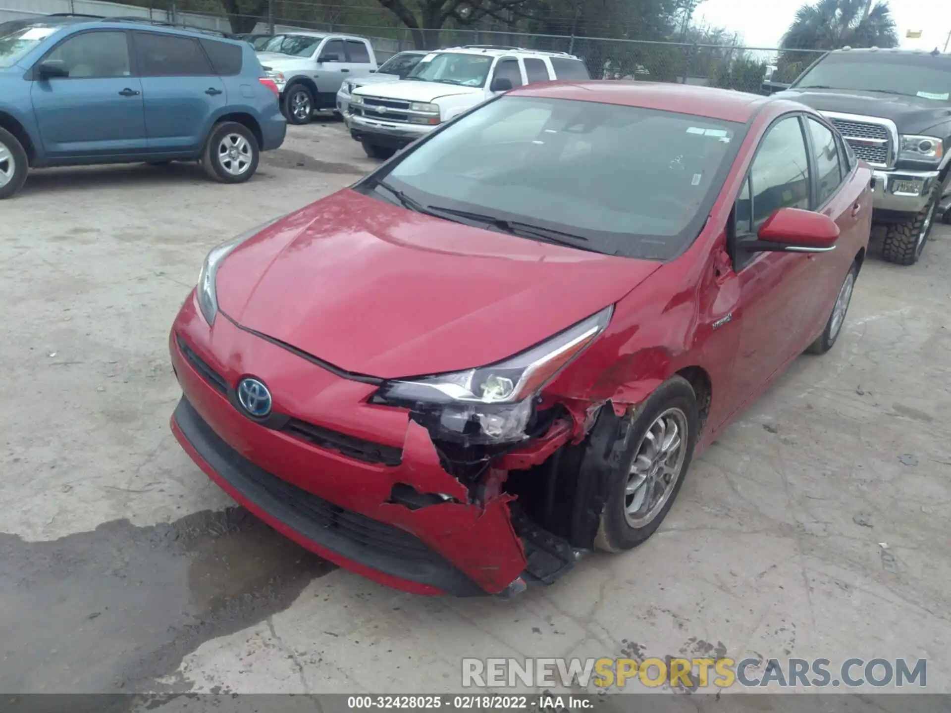 6 Photograph of a damaged car JTDKAMFU2M3152423 TOYOTA PRIUS 2021