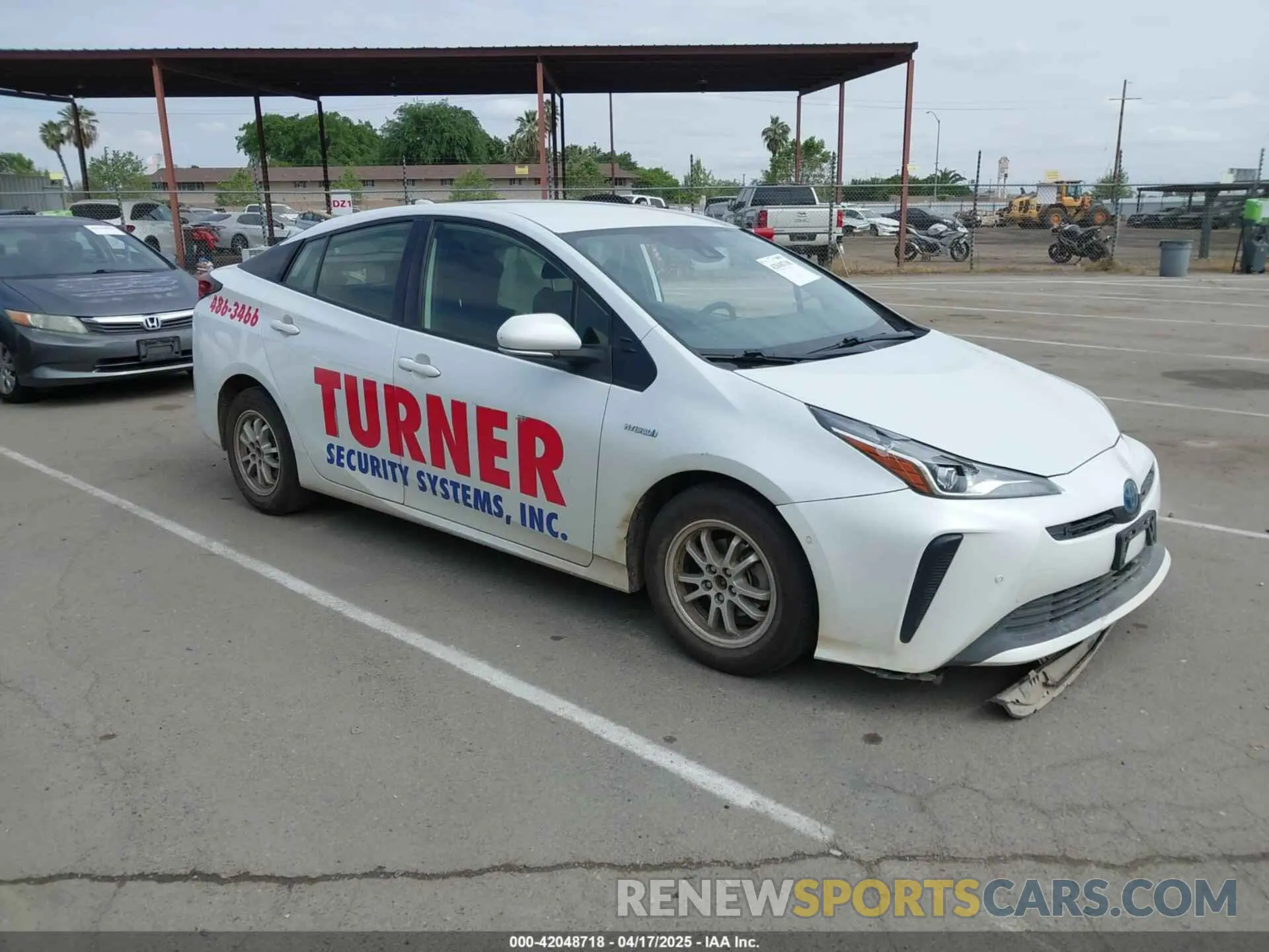 1 Photograph of a damaged car JTDKAMFU3M3129569 TOYOTA PRIUS 2021