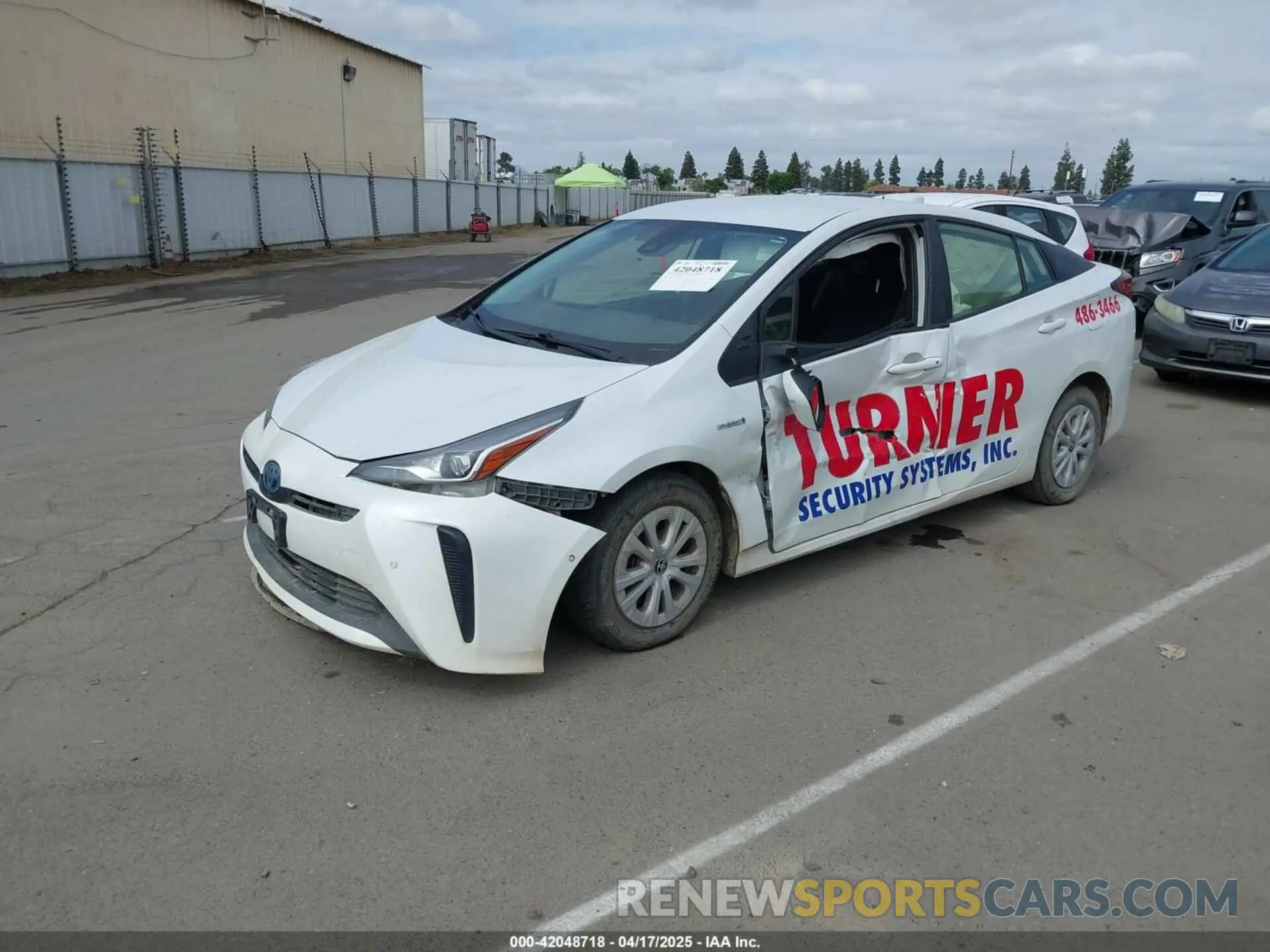 2 Photograph of a damaged car JTDKAMFU3M3129569 TOYOTA PRIUS 2021