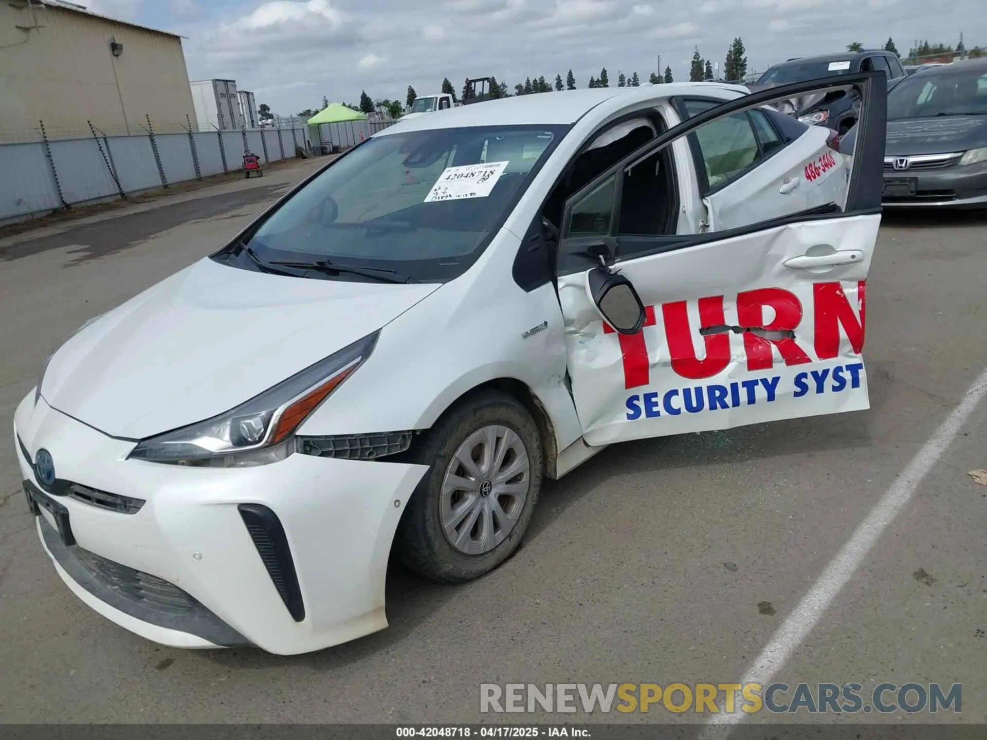 21 Photograph of a damaged car JTDKAMFU3M3129569 TOYOTA PRIUS 2021
