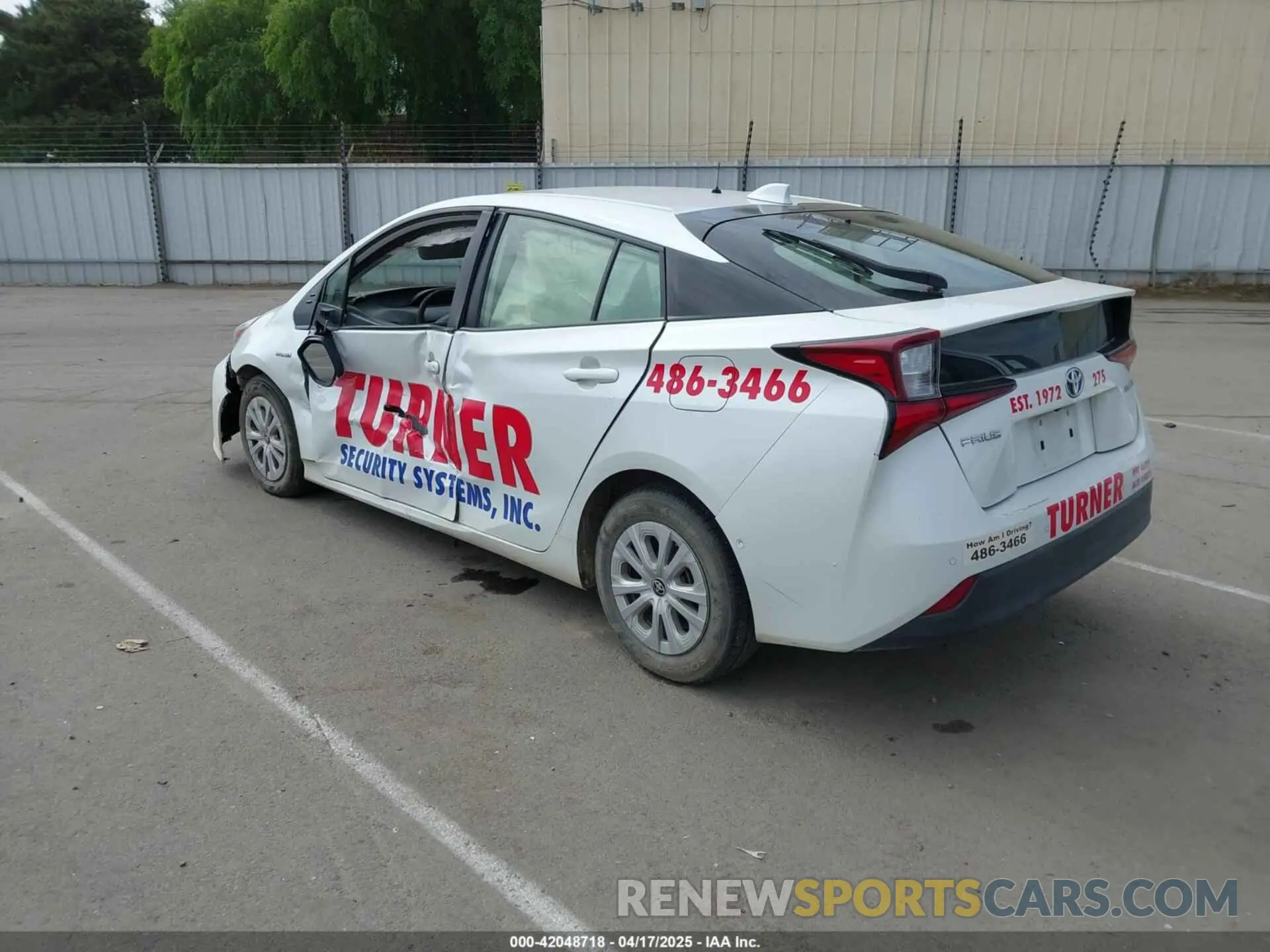 3 Photograph of a damaged car JTDKAMFU3M3129569 TOYOTA PRIUS 2021