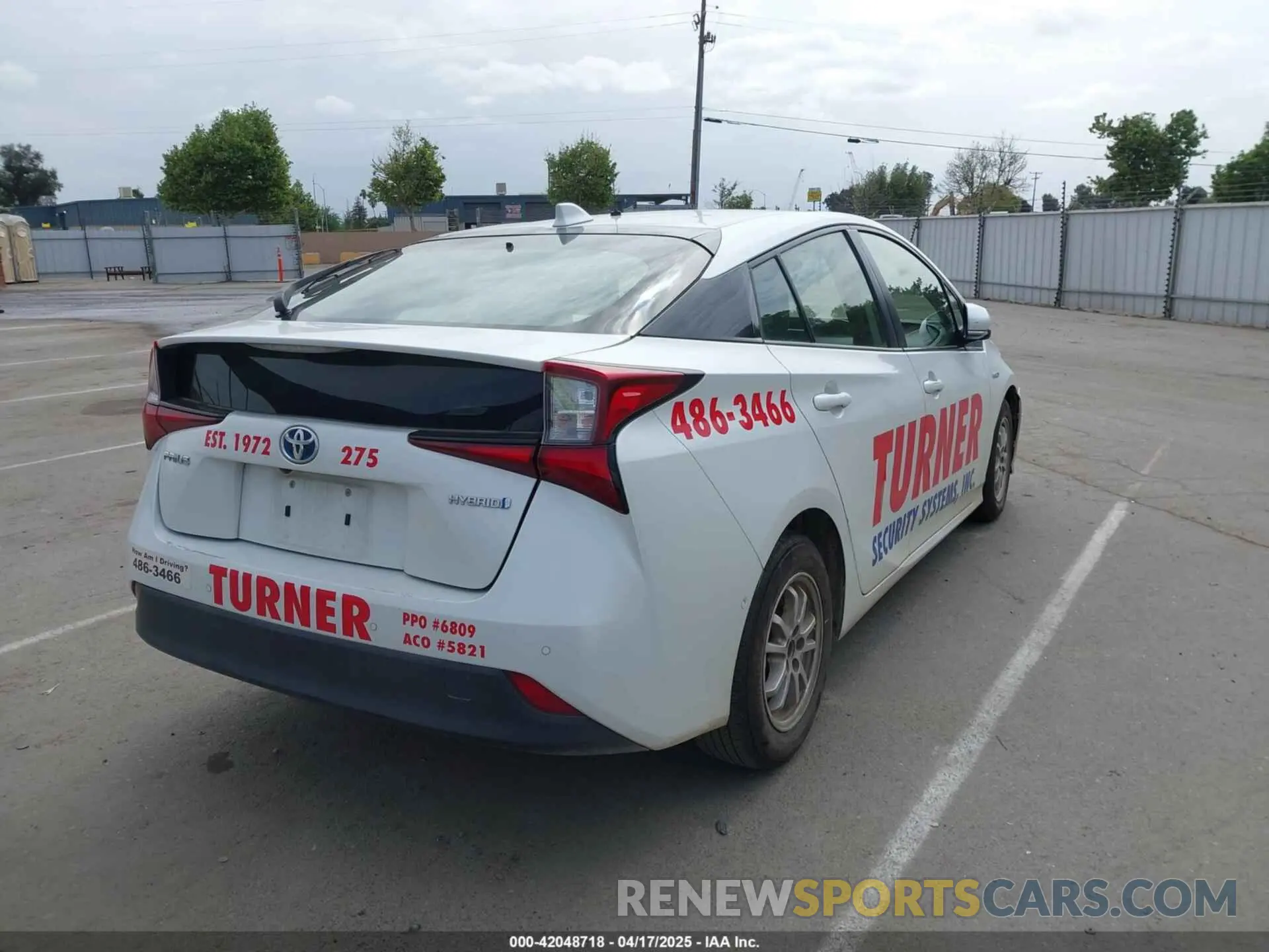 4 Photograph of a damaged car JTDKAMFU3M3129569 TOYOTA PRIUS 2021