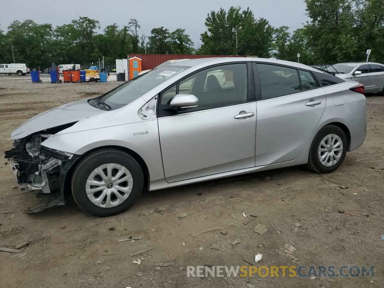 1 Photograph of a damaged car JTDKAMFU3M3133024 TOYOTA PRIUS 2021