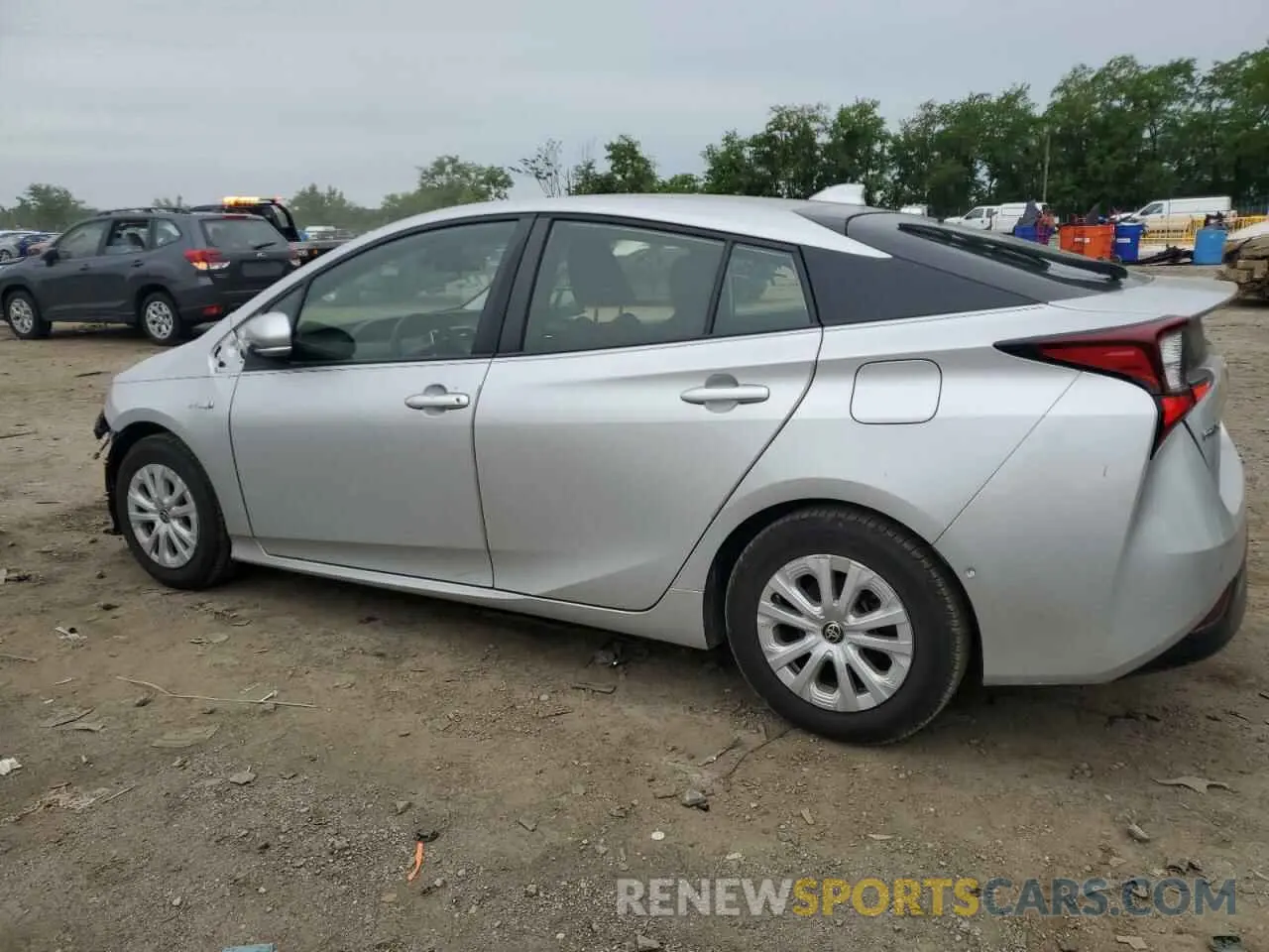 2 Photograph of a damaged car JTDKAMFU3M3133024 TOYOTA PRIUS 2021