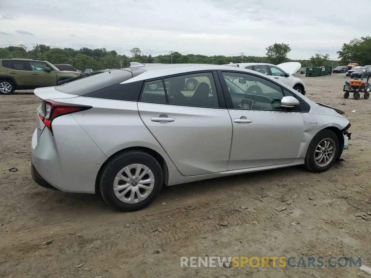3 Photograph of a damaged car JTDKAMFU3M3133024 TOYOTA PRIUS 2021