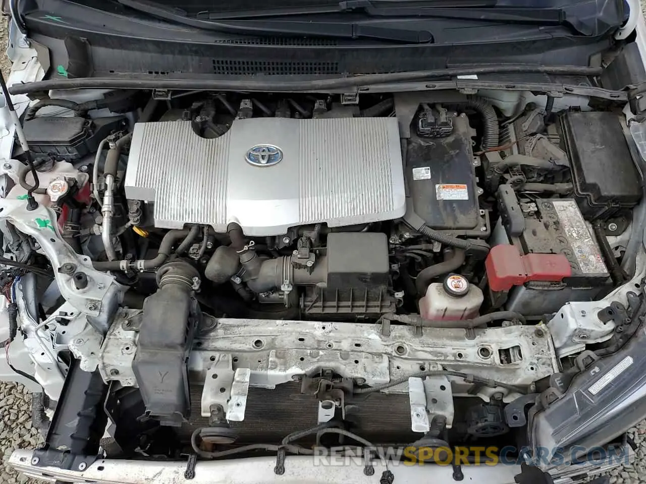 11 Photograph of a damaged car JTDKAMFU3M3139888 TOYOTA PRIUS 2021