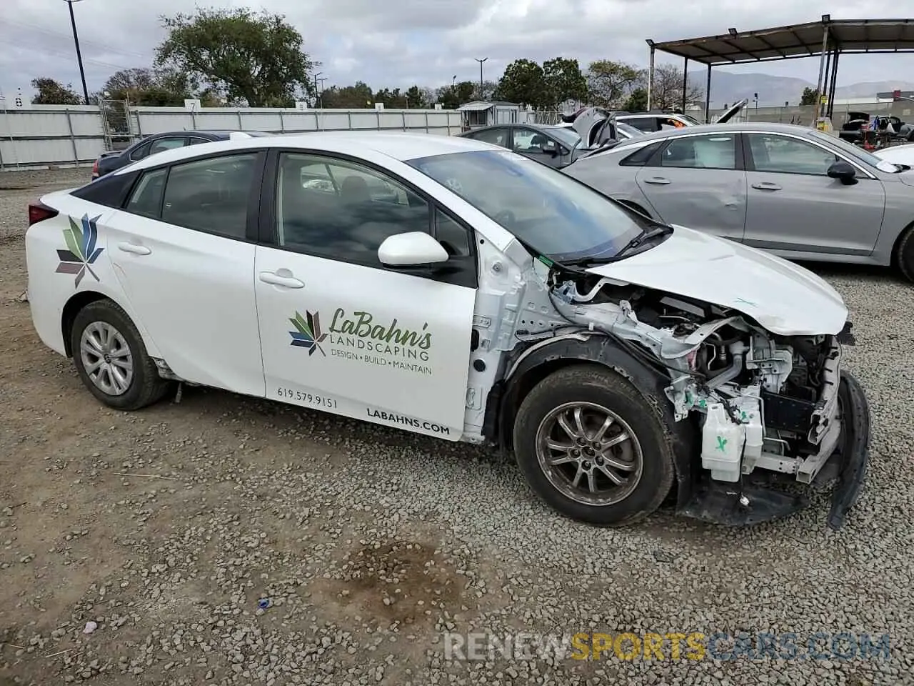 4 Photograph of a damaged car JTDKAMFU3M3139888 TOYOTA PRIUS 2021