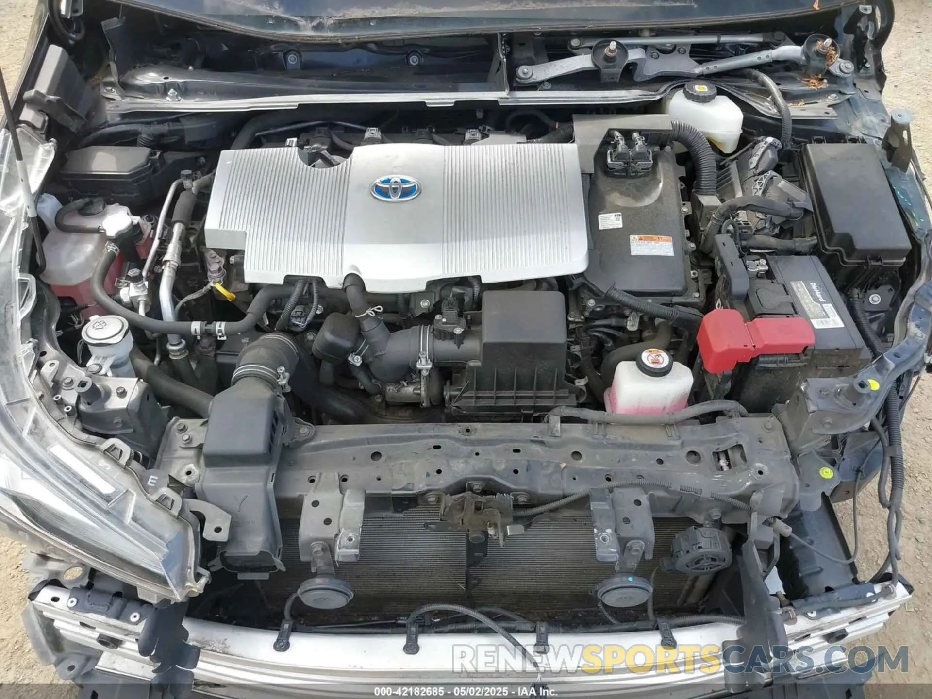 10 Photograph of a damaged car JTDKAMFU3M3140233 TOYOTA PRIUS 2021