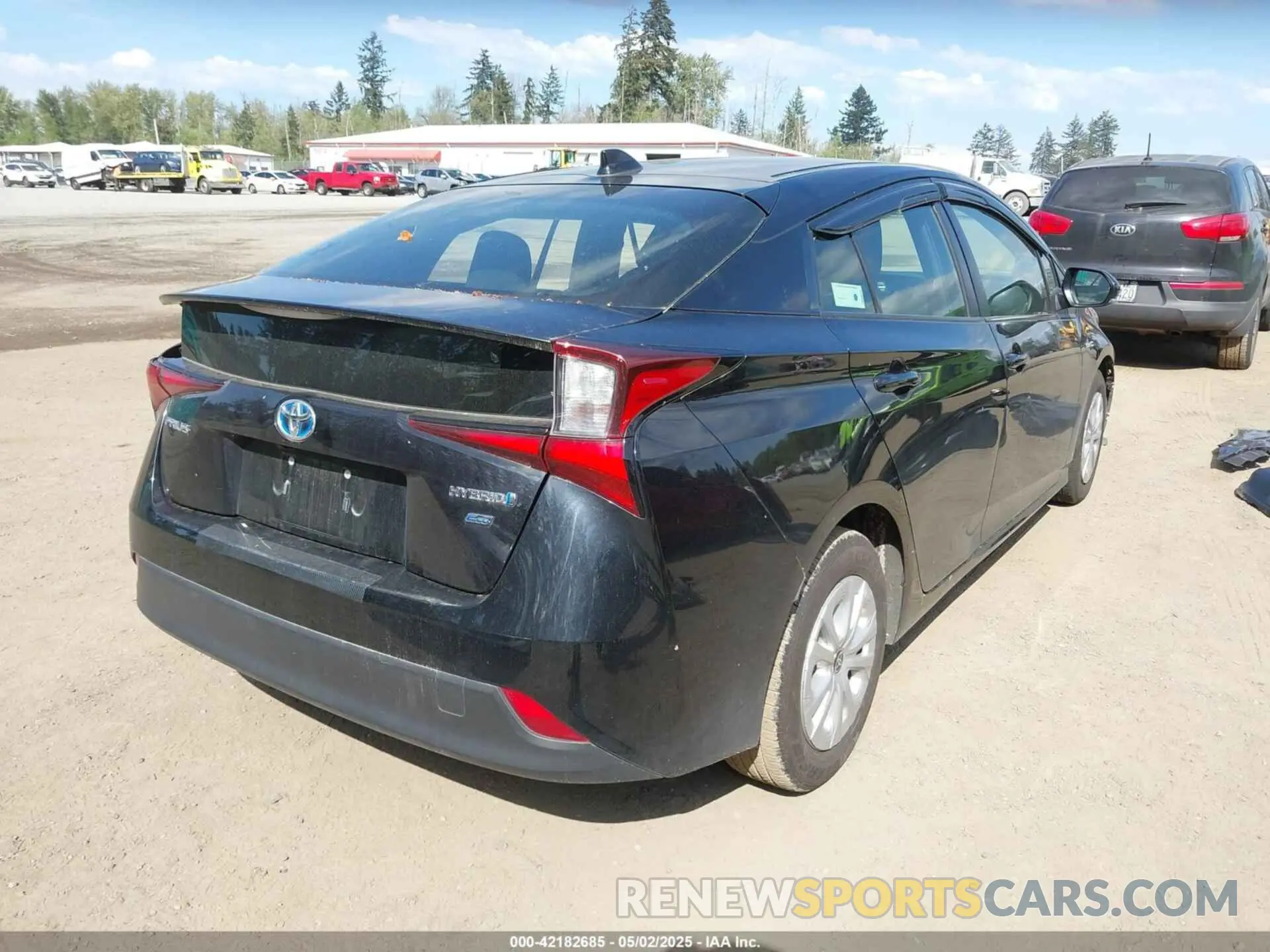 4 Photograph of a damaged car JTDKAMFU3M3140233 TOYOTA PRIUS 2021