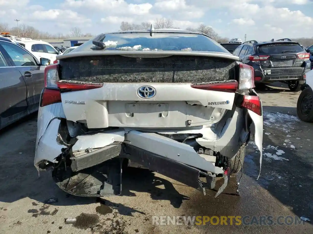 6 Photograph of a damaged car JTDKAMFU3M3147845 TOYOTA PRIUS 2021