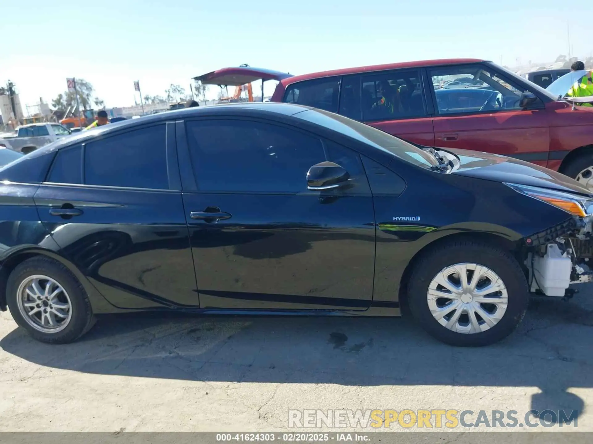 13 Photograph of a damaged car JTDKAMFU3M3148574 TOYOTA PRIUS 2021