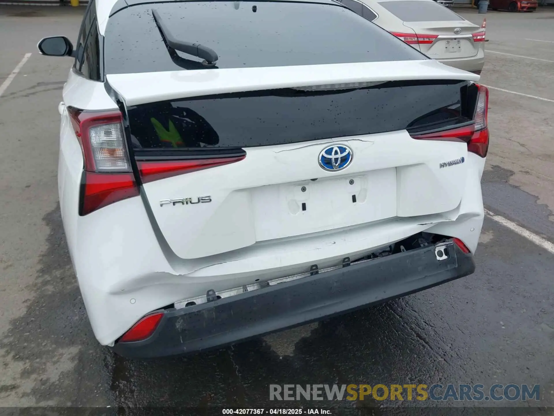 6 Photograph of a damaged car JTDKAMFU3M3152608 TOYOTA PRIUS 2021