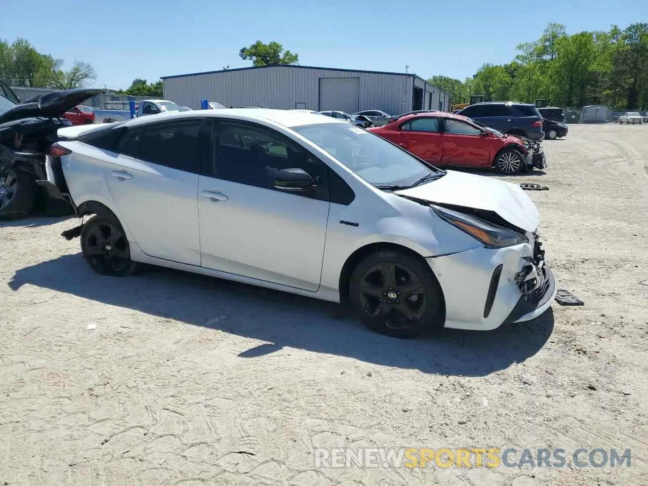 4 Photograph of a damaged car JTDKAMFU4M3127359 TOYOTA PRIUS 2021