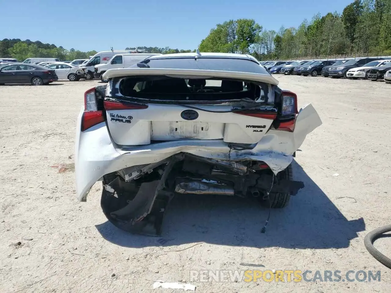 6 Photograph of a damaged car JTDKAMFU4M3127359 TOYOTA PRIUS 2021