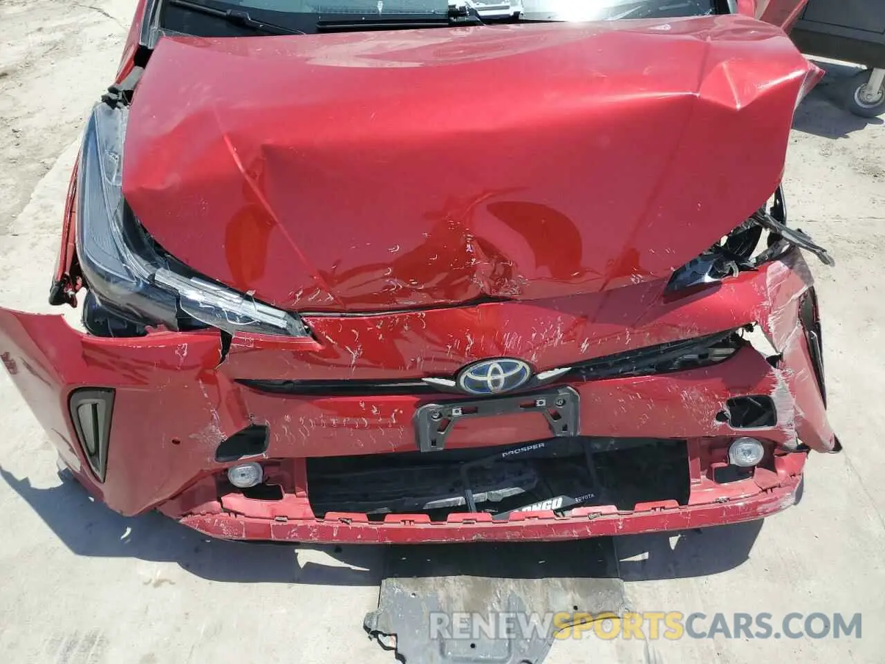 11 Photograph of a damaged car JTDKAMFU4M3130018 TOYOTA PRIUS 2021
